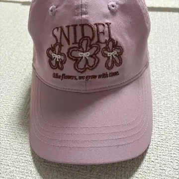 SNIDEL 핑크 야구 모자