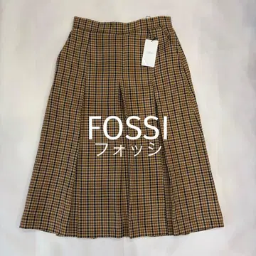 FOSSI 포시 하운드투스 스커트 고급 종아리 기장 체형 커버