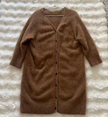 FONCE 폰세 가디건 롱 가디건 브라운