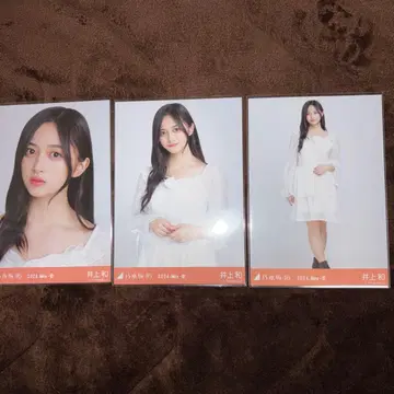 노기자카46 브로마이드 이노우에 와카 장미 모티브 컴프