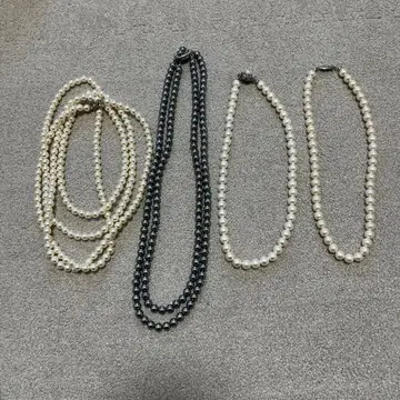 펄 목걸이 묶음 판매