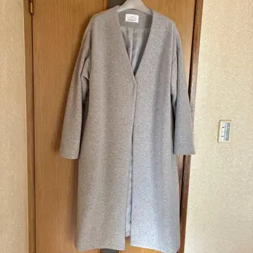 롱 코트 그레이