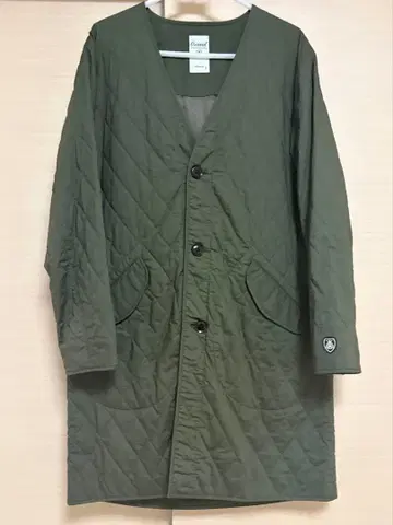 새상품급 Orcival 퀼팅 자켓 사이즈 2 올리브