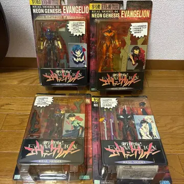 신세기 에반게리온 리얼 모델 피규어 4체 세트