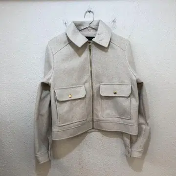 자라 ZARA 소프트 집업 자켓 [ EUR/M L 상당 ]