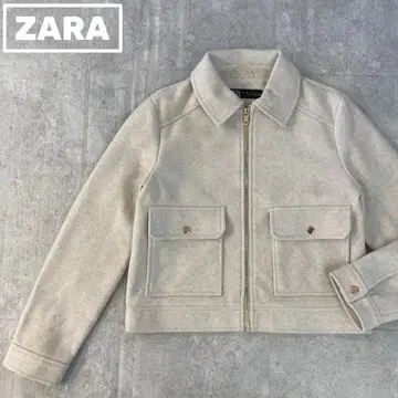 자라 ZARA 소프트 집업 자켓 [ EUR/M L 상당 ]