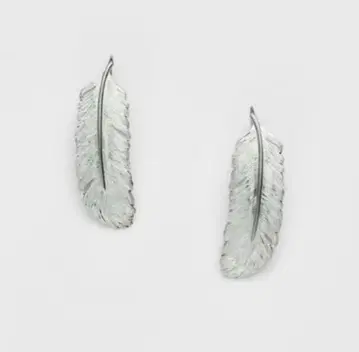 agete 페더 귀걸이