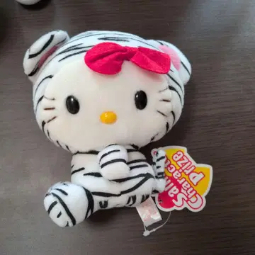헬로키티 제브라 봉제 인형