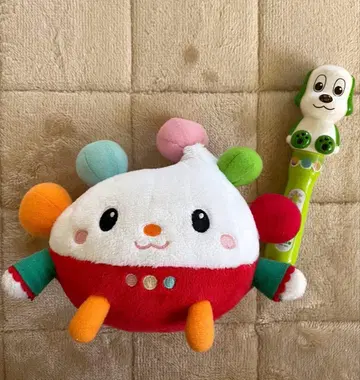 까꿍! 뽀뽀 봉제 인형 & 완완 마라카스