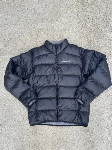 mont-bell 다운 자켓 블랙 s