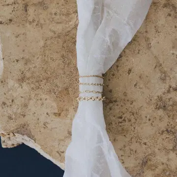 Nothing And Others 반지 4개 세트 복조리 포함