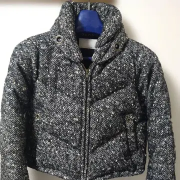 [다양한 착용법!] LE CIEL BLUE 니트 다운 자켓 모노톤