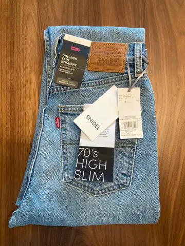 스나이델 리바이스 70's 하이 슬림 스트레이트
