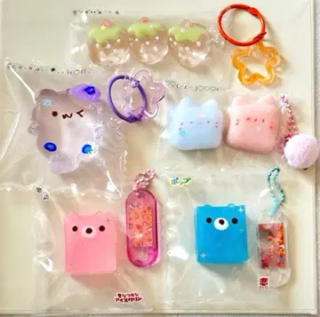 미니 스퀴즈 키링 3 냥이네 가게