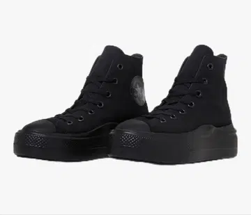 컨버스 블랙 하이컷 스니커즈 경량 22.5cm