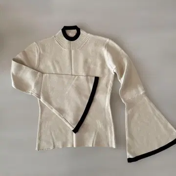 CFT. bicolor line flare sleeve PO/white