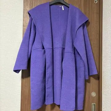 Mila Owen 퍼플 롱 코트 사이즈 0