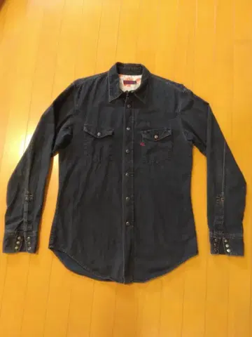 R by 45rpm 인디고 셔츠