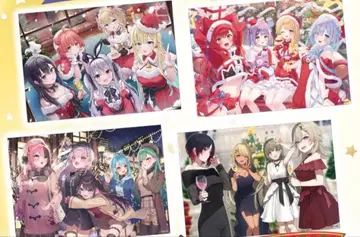 브이스포 클리어 포스터 크리스마스 전 종류