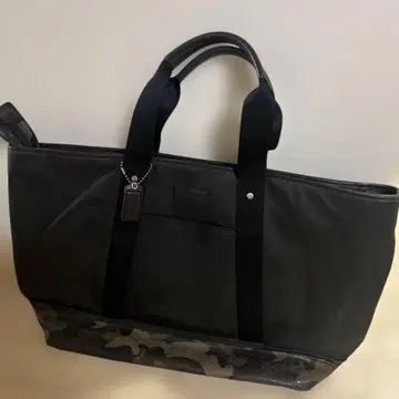 블랙 카모플라쥬 토트백