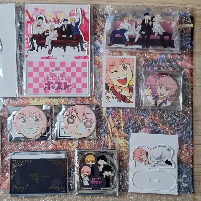 에브리데이호스트에브호스코이치하지메료이치센이치아크릴스탠드키링체키명함캔뱃지