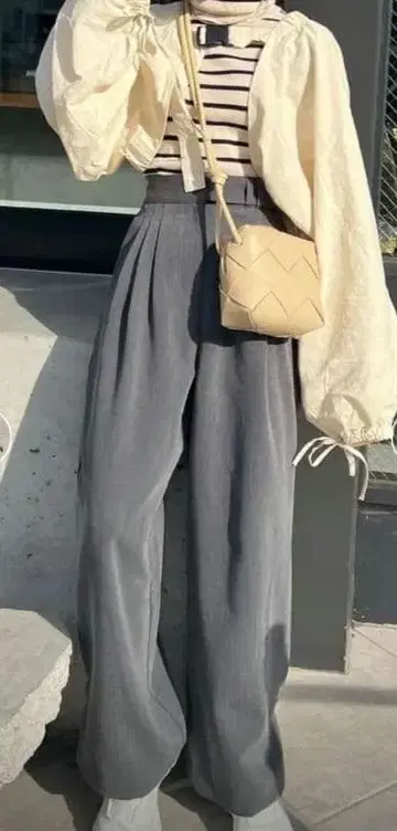 히나리 헤무후크 2WAY 와이드 팬츠