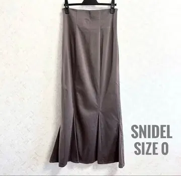 미사용 SNIDEL 스나이델 머메이드 스커트 하이웨스트 플레어 M