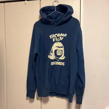 TACOMA FUJI RECORDS 네이비 블루 L 후드 맨투맨