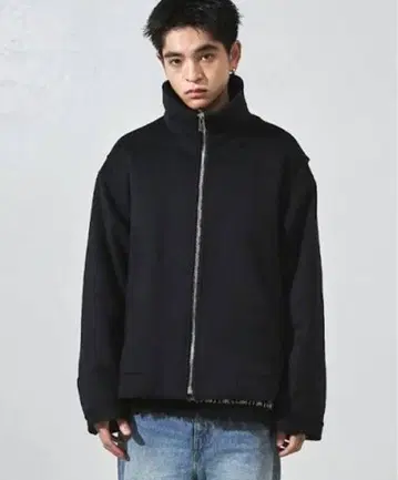 비버 멜톤 ZIP 블루종