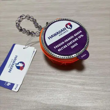 [ 미사용 새상품 ] 하와이안 항공 참 파우치 POG 주스