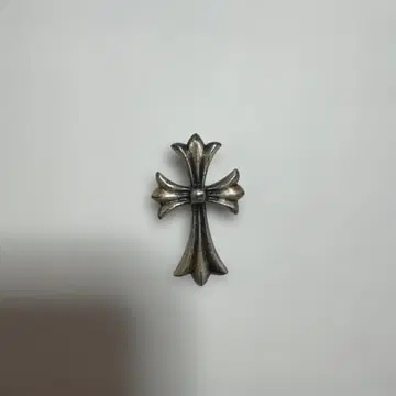 크로스 모티브 펜던트 실버