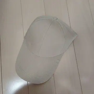 베이지 코튼 야구 모자