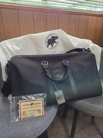 헌팅 월드 MB1-7405 보스턴 백 블랙