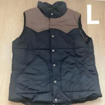 남성용 다운 베스트 L