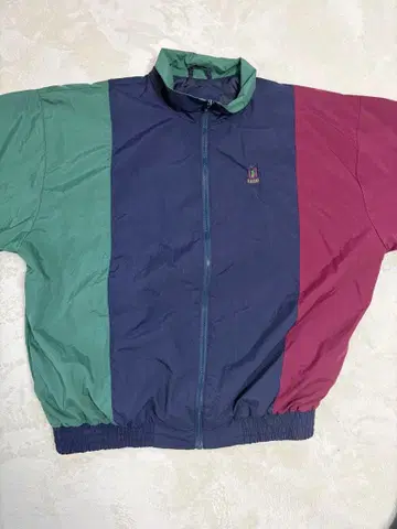 90s IZOD 나일론 자켓 L 멀티 컬러 스트릿