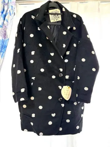 물방울 패턴 테일러드 자켓 스칼라