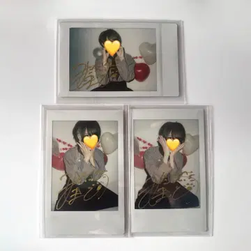 베어드어드 XP!A 아마토 폴라로이드 친필 사인 댓글 포함