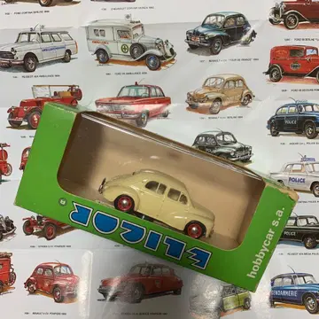 르노 4CV 1954년식 베를린 엘리골제 1/43 (카탈로그 포함)