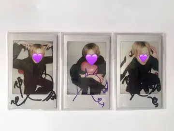 베어드어드 쿠로미야 노아 폴라로이드 친필 사인 코멘트 포함