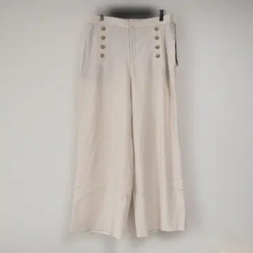 23구 미사용 size 48 크림색 와이드 팬츠 26000엔+세금