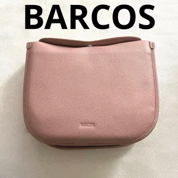 미사용 새상품 [ BARCOS ] 소가죽 라운드 숄더백