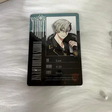 비바렌 마법학원 마법사 인증 카드