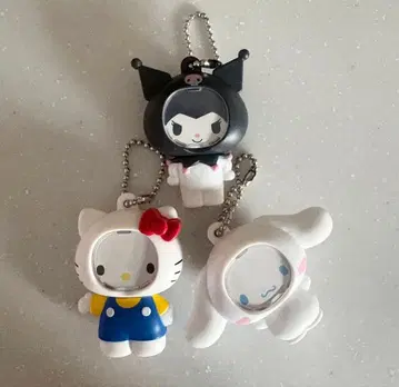 헬로키티 마이멜로디 시나모롤 키링 세트