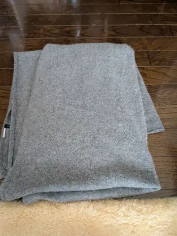23구 대형 캐시미어 스톨 그레이