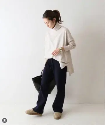 하이 게이지 천축 터틀넥 프레임워크