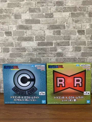 드래곤볼 로고 룸 라이트 2종 세트