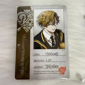 비바렌 마법학원 마법사 인증 카드