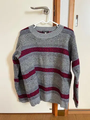 Bohemians 기하학 패턴 스웨터 사이즈 1 보헤미안즈