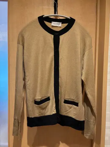 [ 새상품급 ] JOHN SMEDLEY 바이컬러 가디건