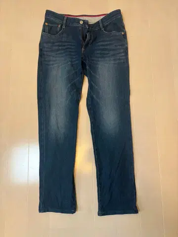 EDWIN 슬림핏 데님 S 다크 블루